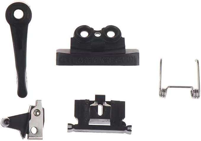 5-in-1 Hair Trimmer Accessory Set Compatible with Wahl Magic Clip 8148/8504/8591/1919 | Spring Tension + Cam Tappet + Lever Base + Power Switch + Adjustment Lever | Replacement Parts