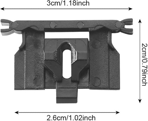 4 Pack Hair Clipper Swing Head Replacement Guide Block Plastic Tongue Cam Follower DIY Spring Tension Base Stand Fit for WAHL Magic Clip 8148/8504/8591/1919 Accessories Repair Part