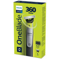 Philips OneBlade Pro Face + Body QP6542/10, Hybrid Trimmer and Shaver with 12