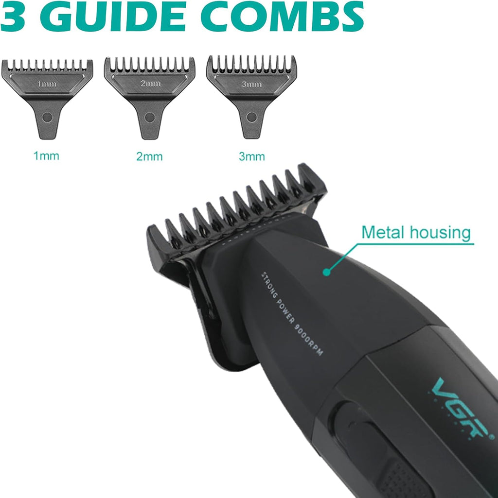 VGR 906 Fresh Fade Professional Hair Trimmer, 9000rpm  DLC