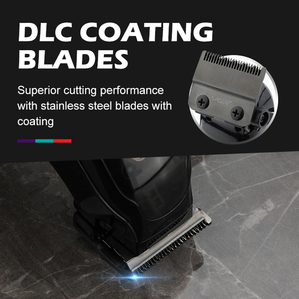 VGR 653 Professional Hair Clippers for Men, 9000RPM