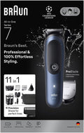 Braun All-in-One Series 7, 11in1 Grooming Kit, Charging Stand, ProBlade, AIO7540