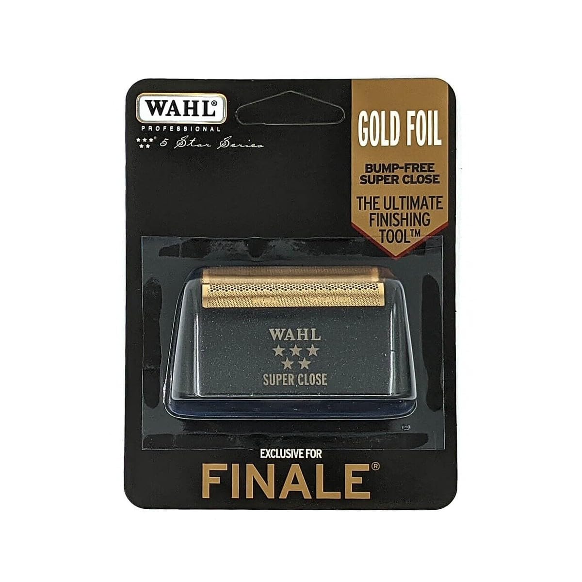 Wahl Professional 5-Star Series Finale Replacement Foil and Cutter Bar Assembly #7043 – Hypo-Allergenic For Super Close Bump Free Shaving – Black