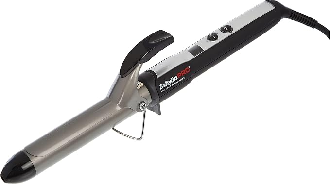 Babyliss Pro Curl Definer + Digital Curling Iron, With Titanium Tourmaline Technology, 25mm