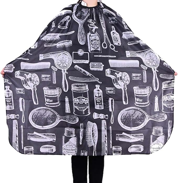 Professional Barber Cape, Large Size Salon Hair Cutting Cape For Men, Women