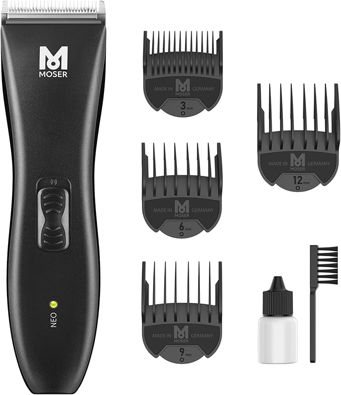Moser NEO Professional Cordless Hair Clipper for Men (Made in Germany) | Magic Blade Technology
