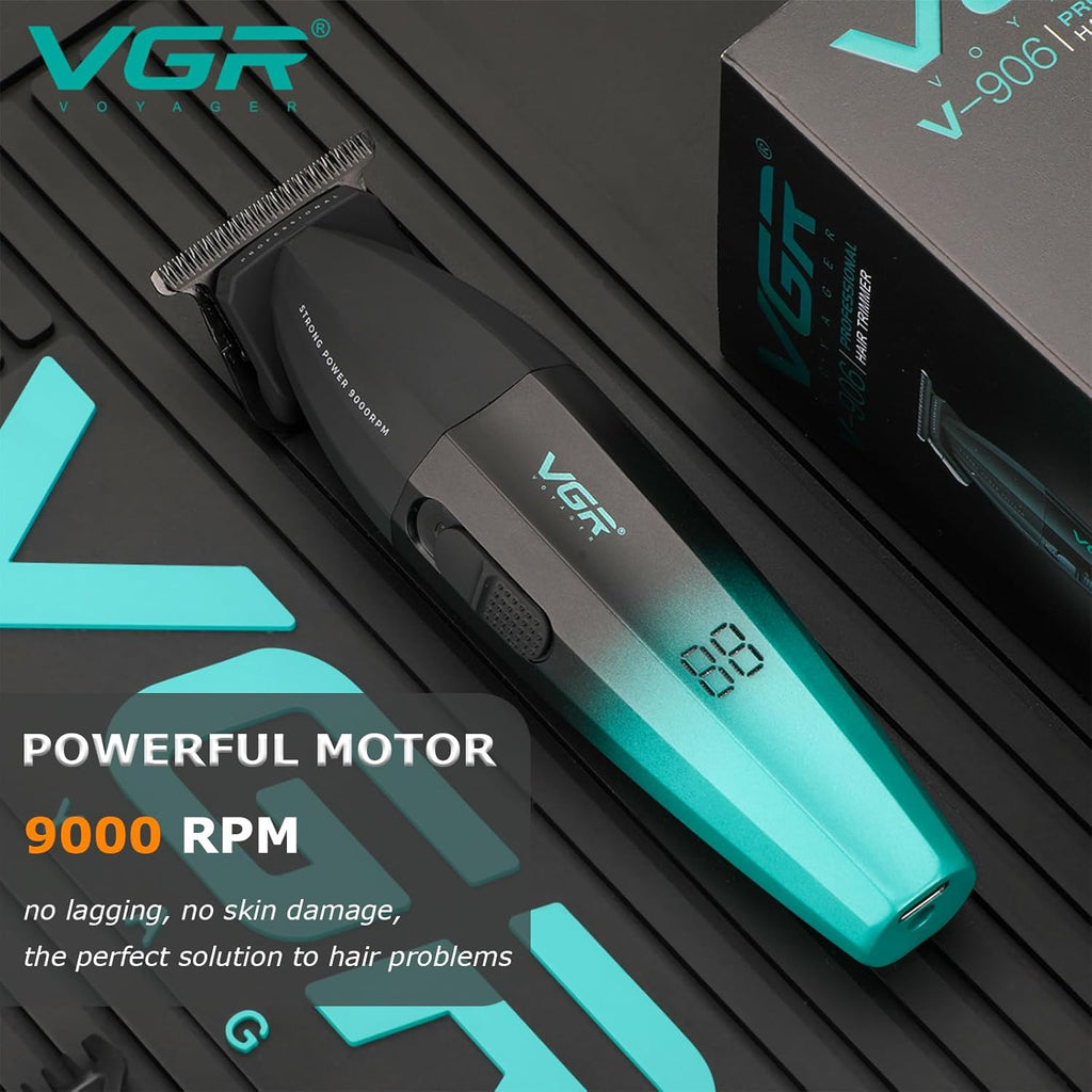 VGR 906 Fresh Fade Professional Hair Trimmer, 9000rpm  DLC