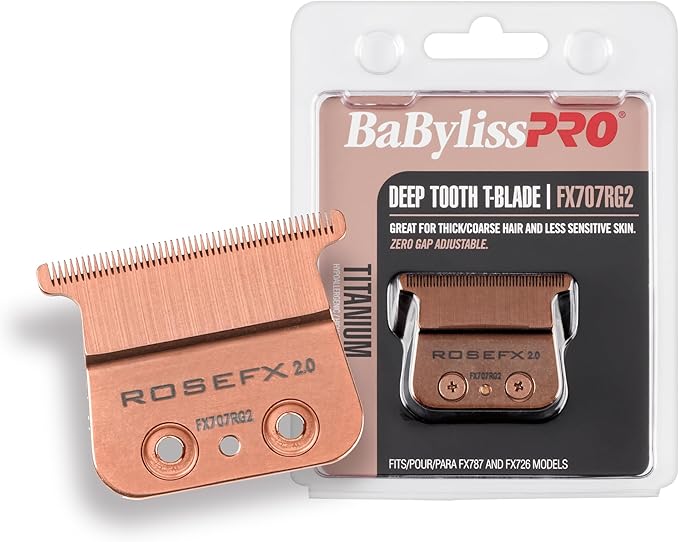 BabylissPRO Deep Tooth Rose Gold Trimmer Replacement Blade