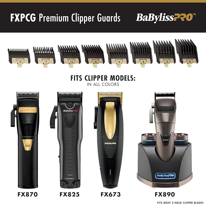 Babyliss PREMIUM PRO SKELETON FX COMBS SET