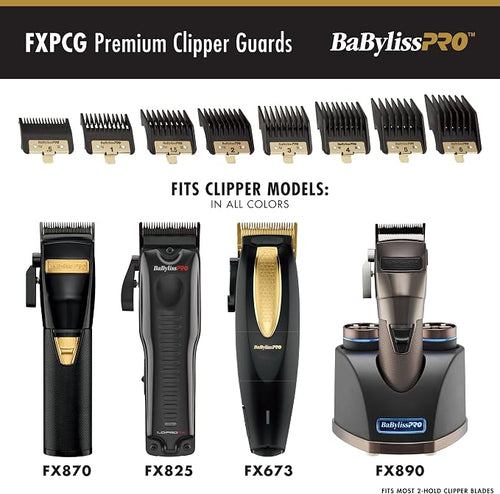Babyliss PREMIUM PRO SKELETON FX COMBS SET
