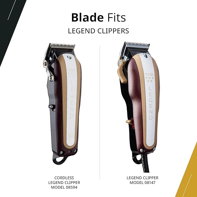 Wahl Professional 2 Hole Standard Wedge Clipper Blade, Designed for the 5 Star Series Legend Clipper for Professional Barbers and Stylists - Model 2228