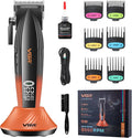 VGR 889C Professional Hair Trimmer for Men with Turbo Function Orange