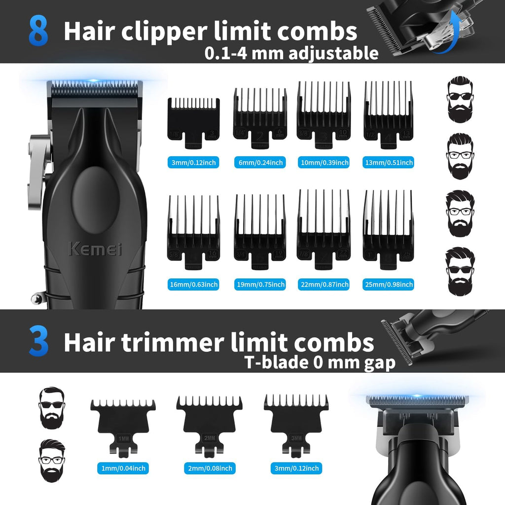 KEMEI KM-2296 KM-2299 KM-T95 Professional Hair Clippers