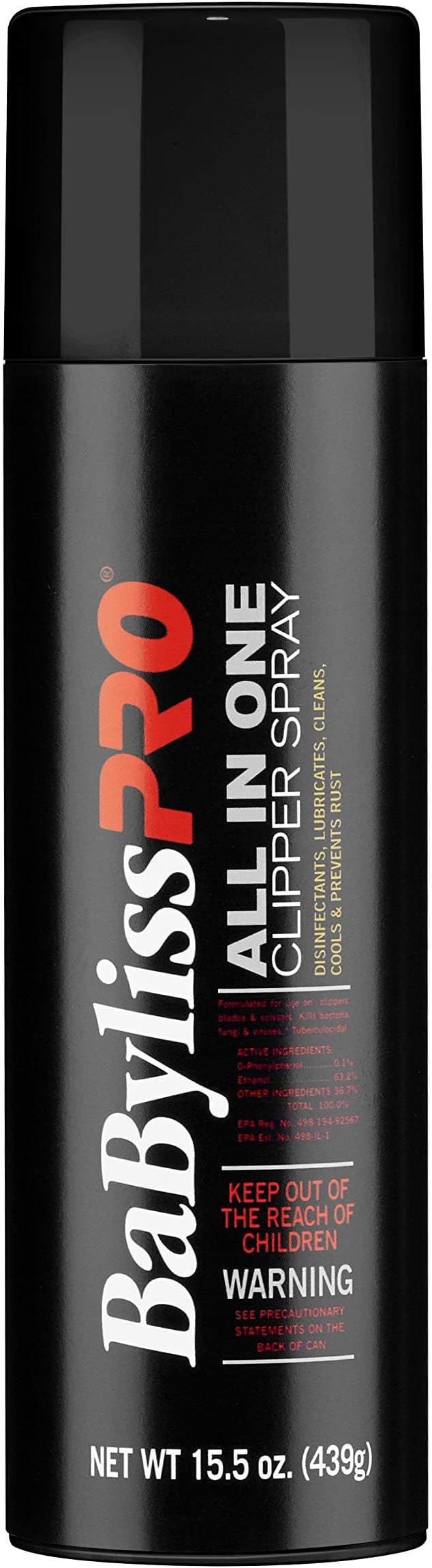 BaBylissPRO Barberology All In One Clipper Spray, 15.5 Oz