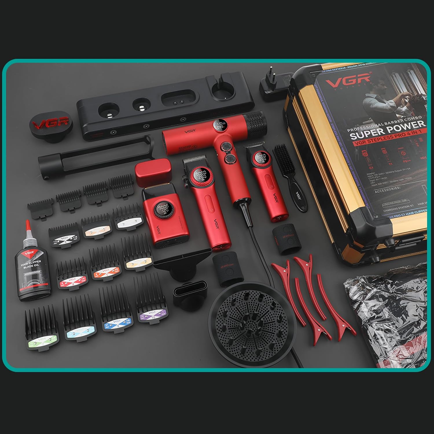 VGR 4 in 1 Professional red edtion