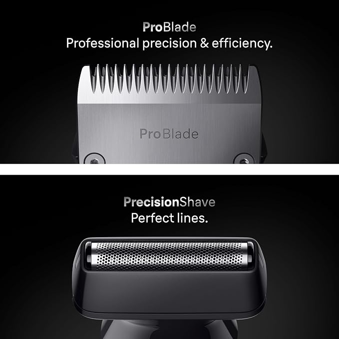 Braun All-in-One Series 7, 11in1 Grooming Kit, Charging Stand, ProBlade, AIO7540