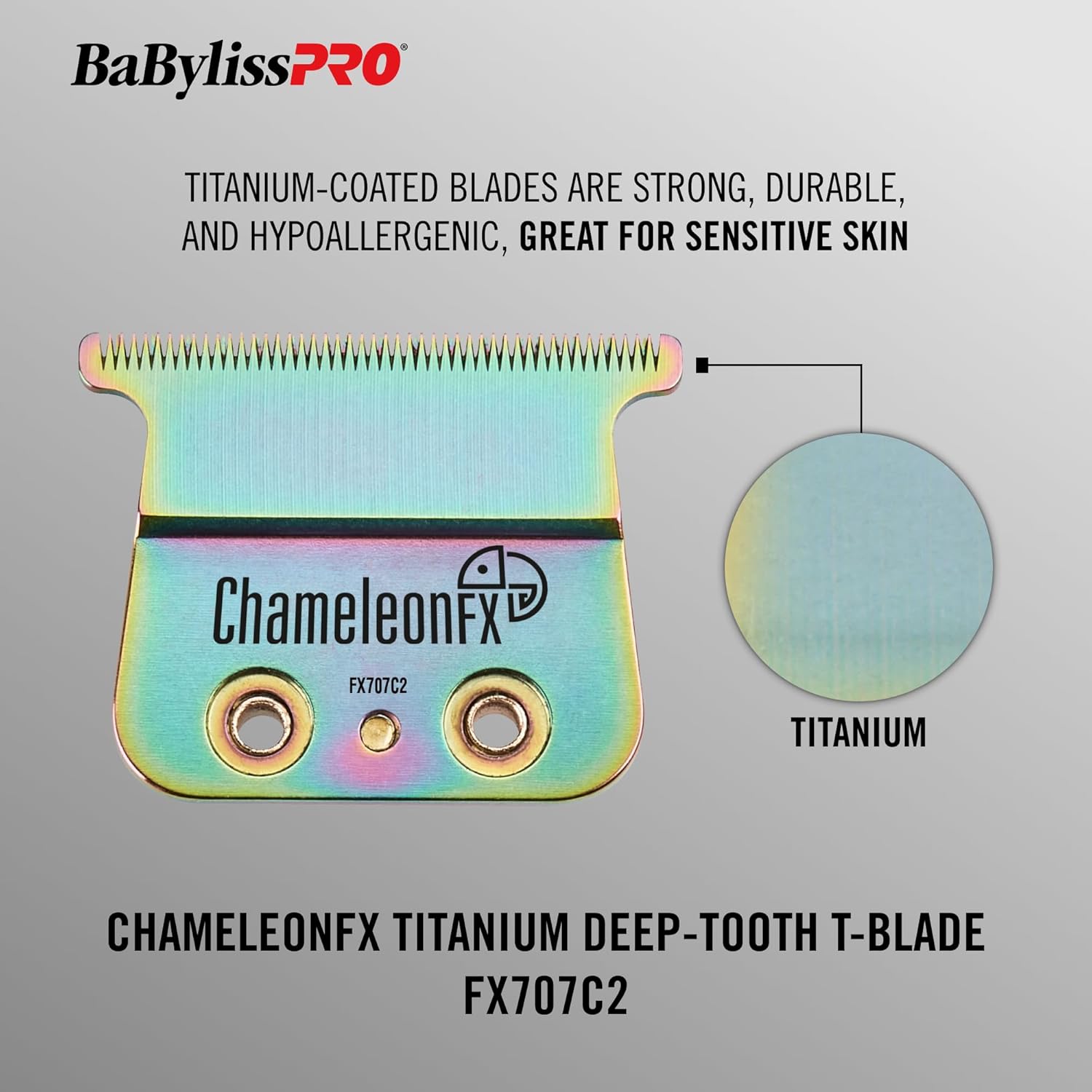 BaBylissPRO FX707C2 Replacement Deep Tooth T-Blade