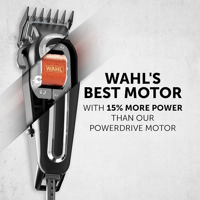 WAHL Elite Pro Hair Cutting Kit, Corded Hair Clipper For Men