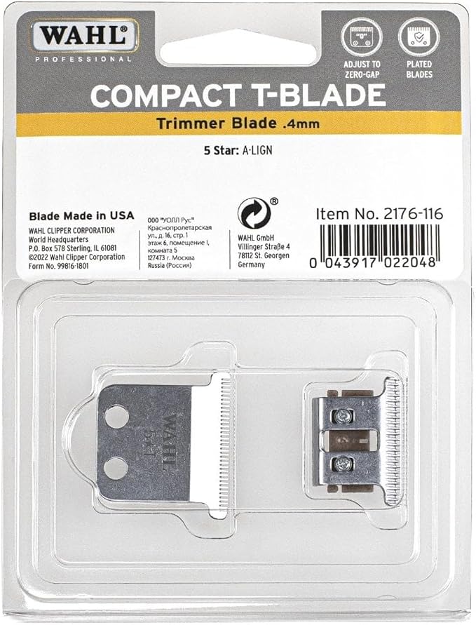 Wahl Replacement Blade for A-Lign Professional Trimmer, Model 2176-116