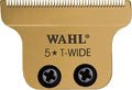 Wahl Professional Gold T-Wide Blade, Adjustable Zero-Overlap, DLC & Titanium Coated, Fits Cordless Detailer Li, Professional Barbers & Stylists, Men's Facial Hair Trimmer & Clipper Blades