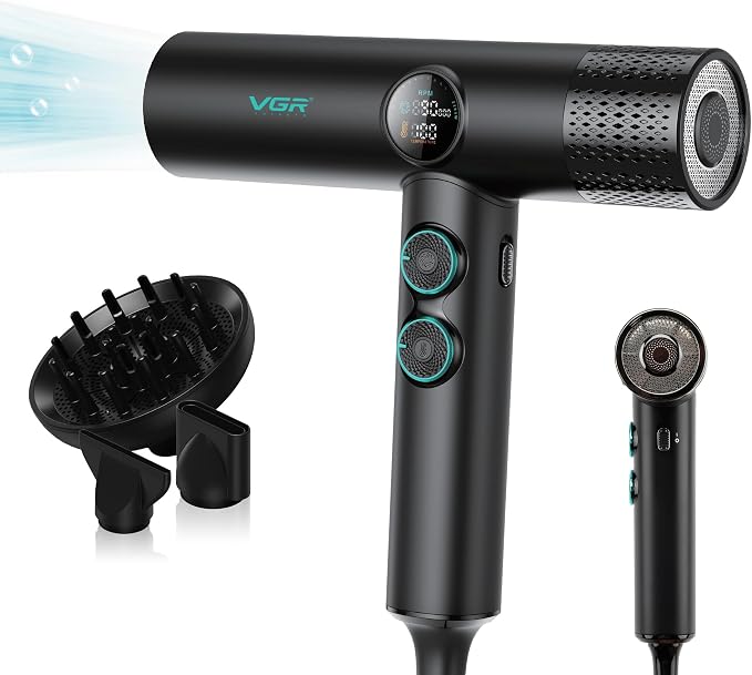 VGR Professional Hair Dryer with Diffuser