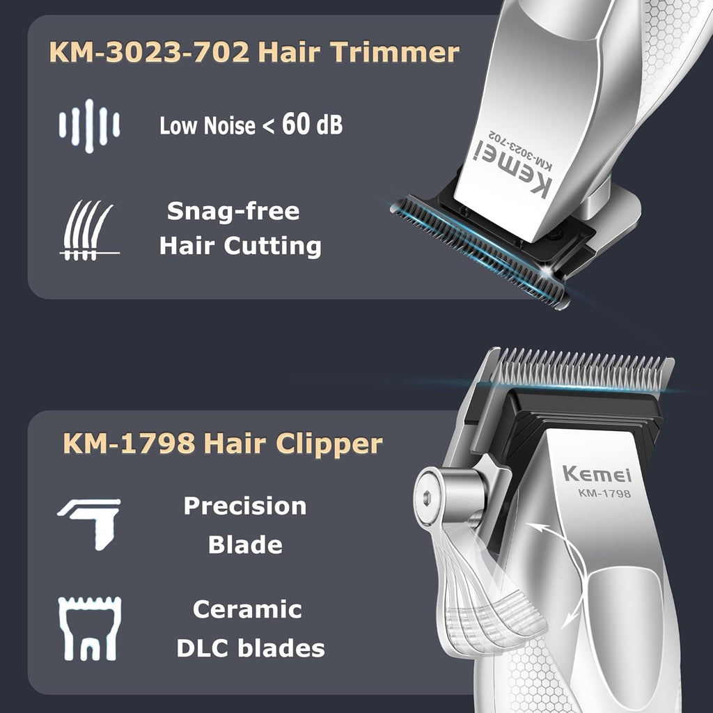 Kemei S3 1798 3023 T402 Professional Hair Clipper