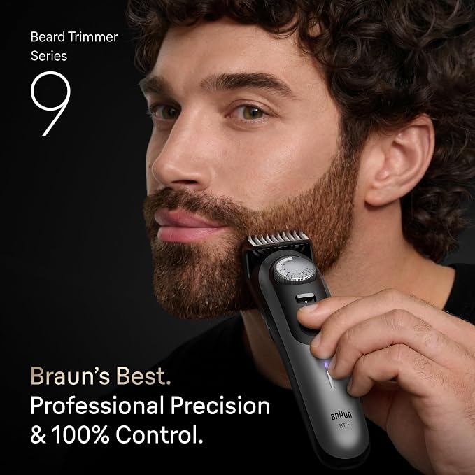 Braun Beard Trimmer Series 9, with 14 Barber Tools