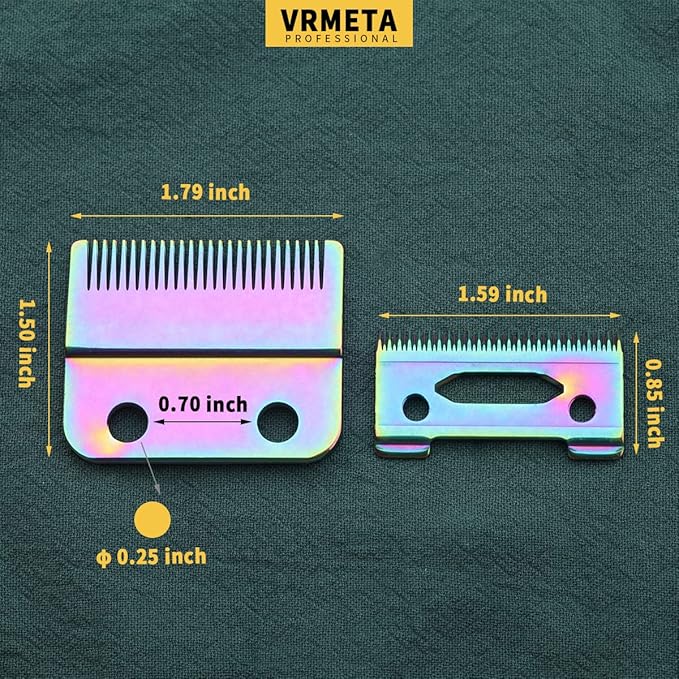 Wahl 5-Star Senior Magic Clip Professional Hair Clipper Replacement Blades Compatible with 8148, 8504, 1919, 2241, 2240, 8591 (Colour)