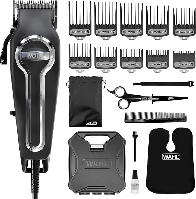 WAHL Elite Pro Hair Cutting Kit, Corded Hair Clipper For Men