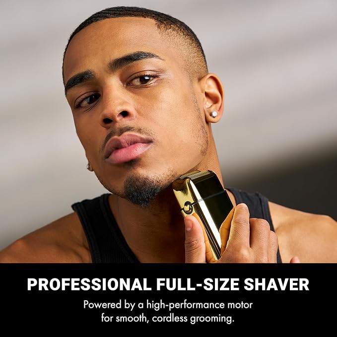 BaBylissPRO Barberology BLACKFX Double Foil Shaver