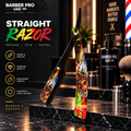 Professional Barber Straight Razor – Rasta Lion Design