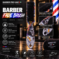 Professional Barber Fade Brush – Graffiti Design