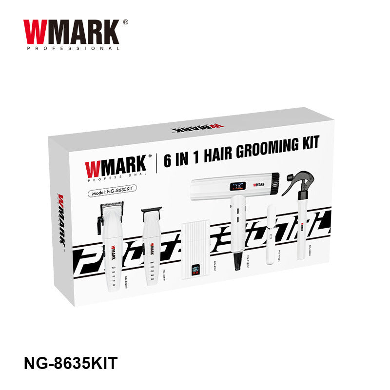WMARK Professional 6 in 1 Home Hairdresser Beauty Tool Kit