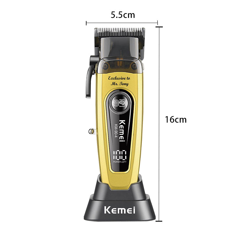 Kemei Km-90-4 11500rpm High Speed 10w Strong Power Professional Brand Barbers Electric