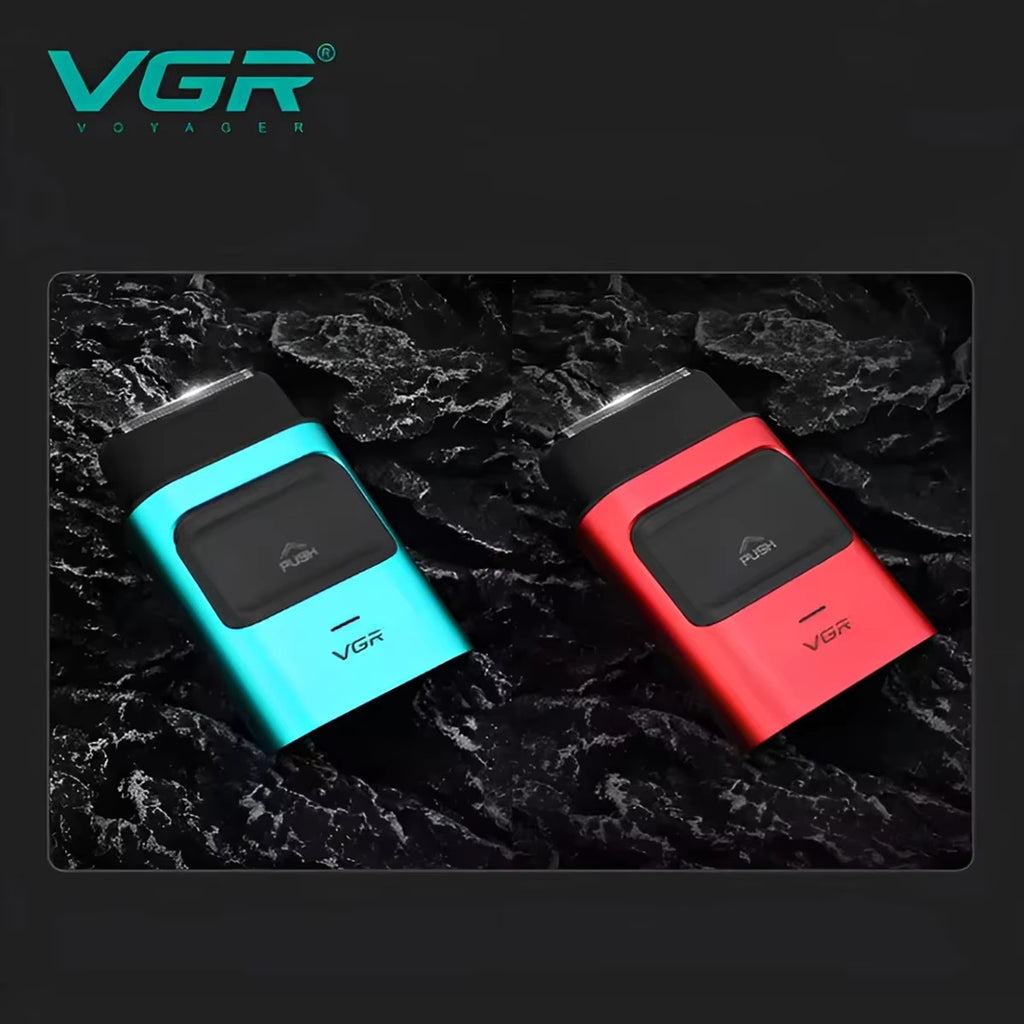 VGR V-307 Professional Foil Shaver 9000 RPM Super Power Electric Shaver High End Whitening Device Hair Trimming Tool