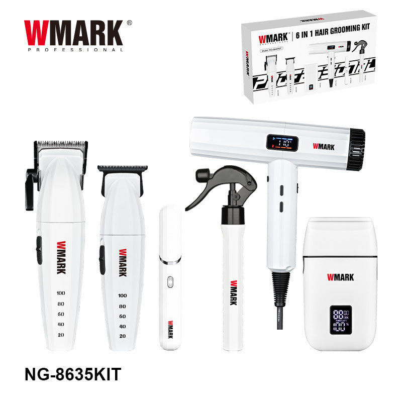 WMARK Professional 6 in 1 Home Hairdresser Beauty Tool Kit