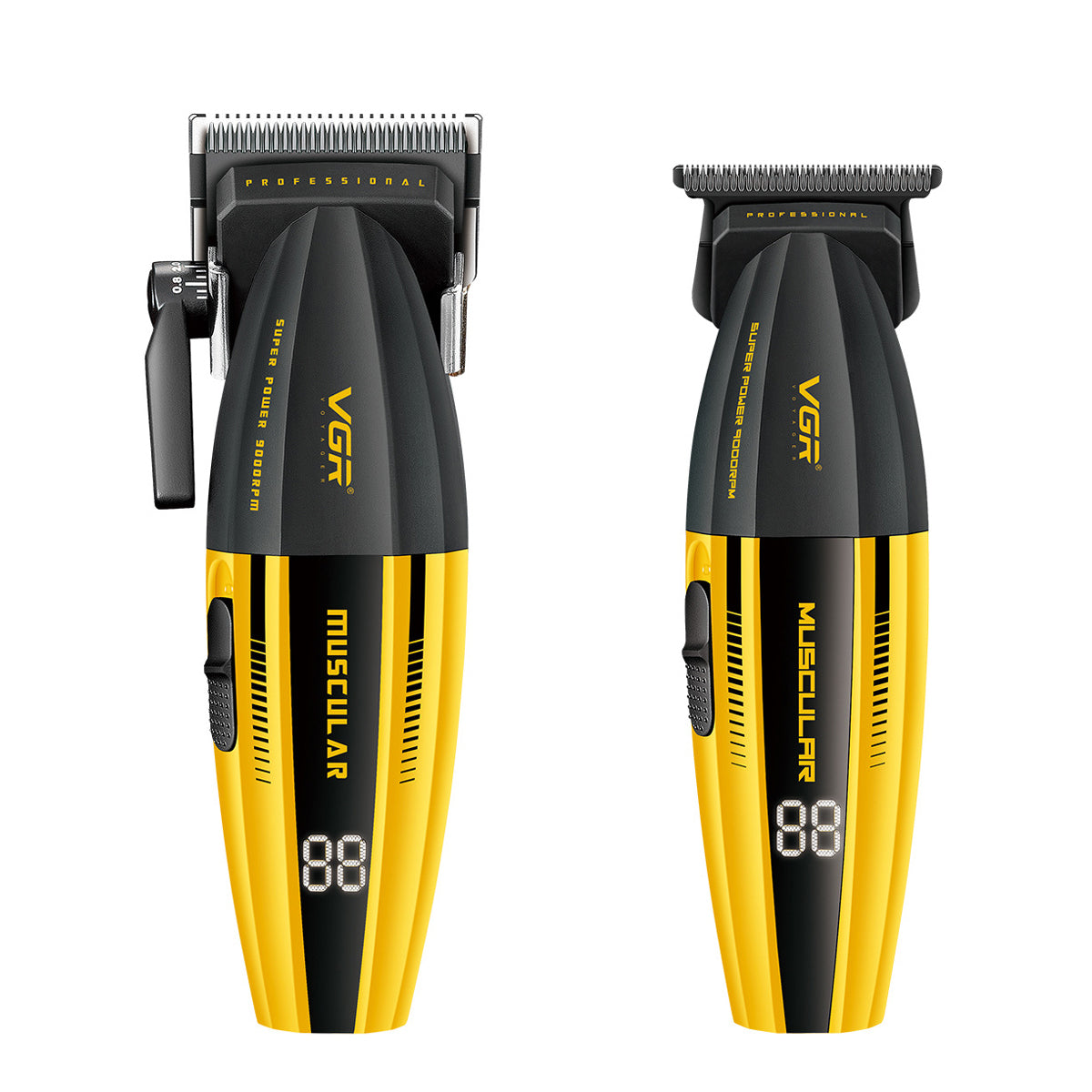 VGR 285 & 285T Professional Hair Clippers and Trimmer Set