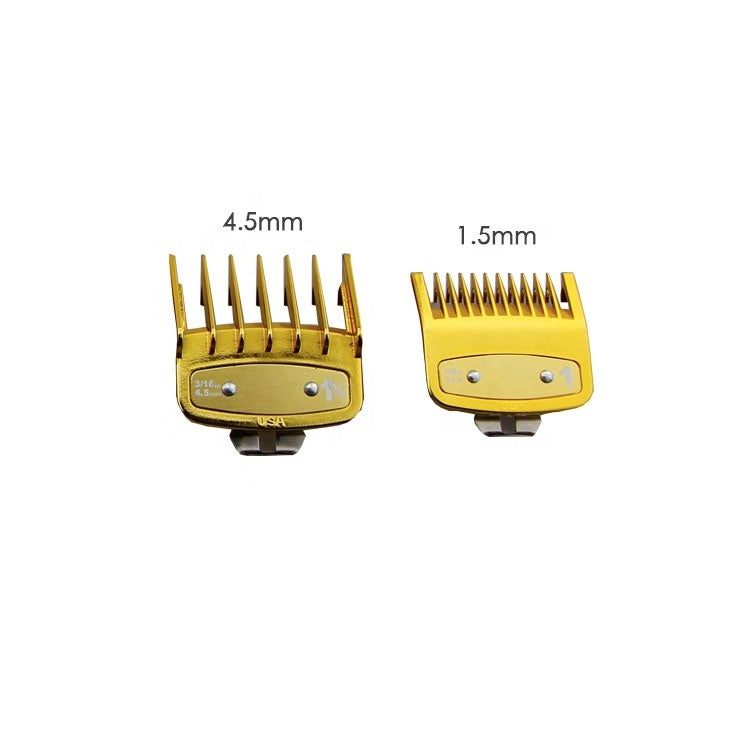 Hot Selling Gold Color Set Salon Barber Tool Set with Brush